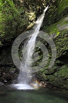 Biwa waterfall at Iya valley