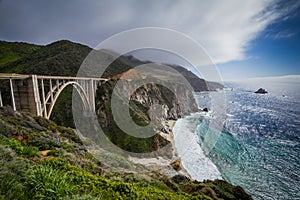 Bixby Bridge, Big Sur, California, USA.