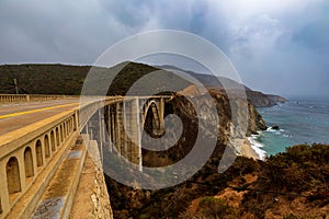 Bixby Bridge In California