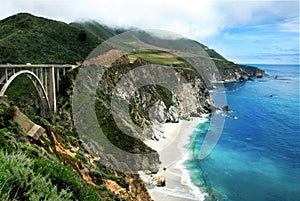 Bixby Bridge on California's Big Sur