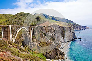 Bixby Bridge on California s Big Sur photo