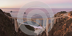 Bixby Bridge, Highway 1 Big Sur California USA