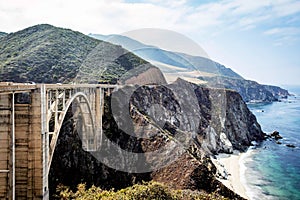 Bixby Bridge on Pacific Coast Highway