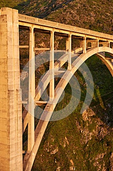 Bixby Creek Bridge on Highway 1, California