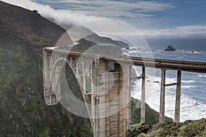 Bixby Creek Bridge After The Storm