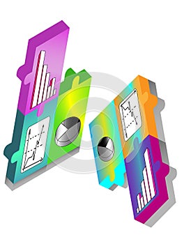 Biz puzzle, graph presentation