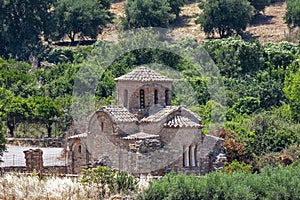 Bizantine Church of Panaya in Fodele, Crete, Greece