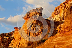 Bizarre Geological Formations Due To Corrosion at Red Bluff in Black Rock, Melbourne, Victoria, Australia