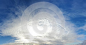 Bizarre looking clouds