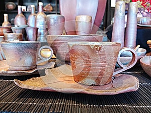 Coffee cup handmade from japan photo
