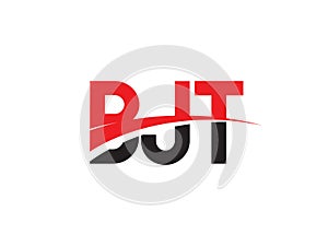 BJT Letter Initial Logo Design Vector Illustration