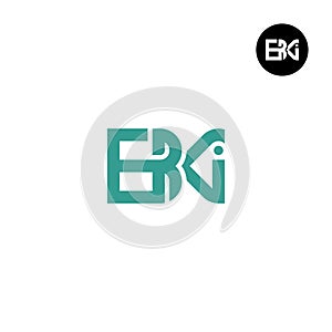 BKI Logo Letter Monogram Design