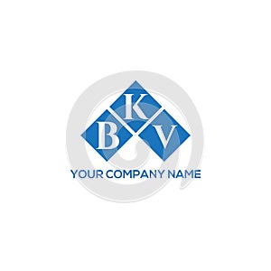 BKV letter logo design on WHITE background. BKV creative initials letter logo concept. BKV letter design.BKV letter logo design on