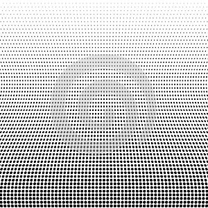 Black Abstract Halftone Design Element, vector