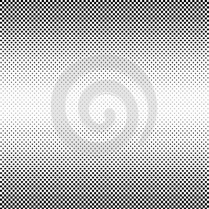 Black Abstract Halftone Square Dot Background, vector illustration