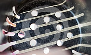 Black abstrakt background