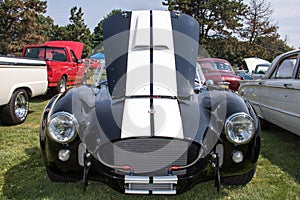 Black AC Cobra Sports Car