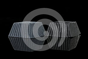 Black activated charcoal soaps