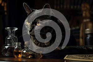 black alchemy cat