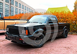 Black American pickup