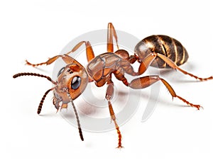 Black ant white background high detail images