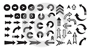 Black Arrow shapes