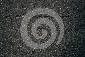 Black asphalt road texture background