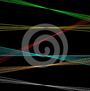 Black Background With Lazer Lines