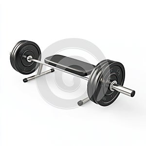 Weight Bench Barbell, Fitness Equipment, Strength Training
