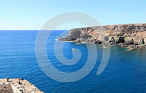 Black Bay (Caleta Negra). Ajuy, Fuerteventura, Canary Islands.