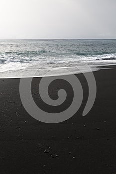 Black Beach Of Puerto Naos, La Palma, Spain