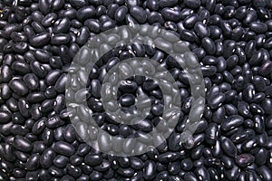 Black bean background, backdrop