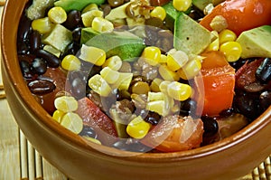 Black Bean Lentil Taco Soup