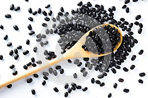 Black beans grain photo