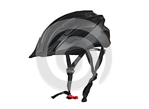 Black Bicycle helmet.