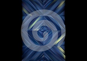 Black Blue and Beige Graphic Background Vector Image