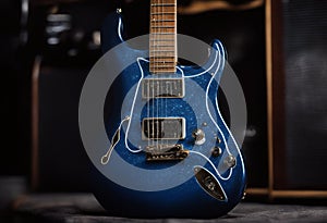 black blues electric guitar music musician guitarist instrument vintage play rock country beat american performer club night