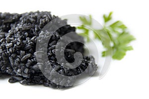 Black Boiled Rice