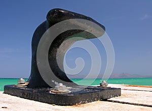 Black Bollard photo