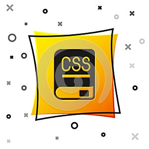 Black Books about programming icon isolated on white background. Programming language concept. PHP, CSS, XML, HTML