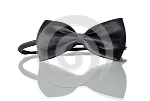 Black bow tie