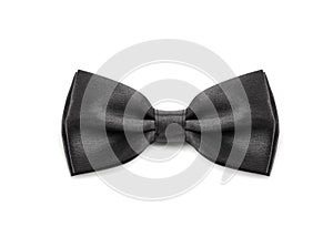 Black bow tie