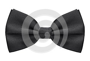 Black bow tie