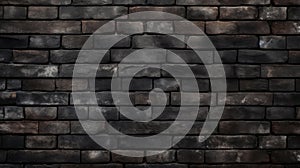 Dark Grungy Brick Wall Texture