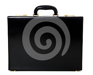 Black briefcase