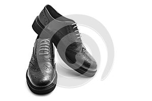 Black brogues photo