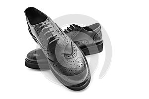 Black brogues