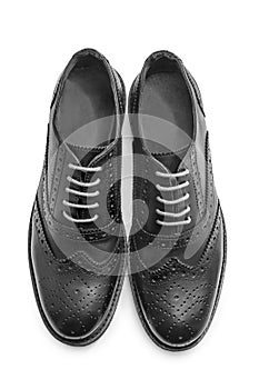 Black brogues
