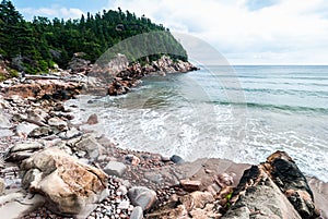 Black Brook beach, Cape Breton, Nova Scotia, Canada.