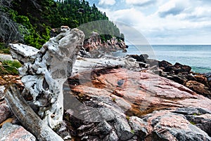 Black Brook beach, Cape Breton, Nova Scotia, Canada.